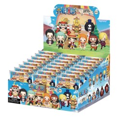 ONE PIECE - Series 2 - 3D Foam Bag Clip (Display 24 Pcs) 