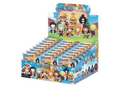ONE PIECE - Series 2 - 3D Foam Bag Clip (Display 24 Pcs) 