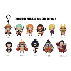 ONE PIECE - Series 2 - 3D Foam Bag Clip (Display 24 Pcs)  2
