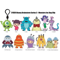 MONSTRES ET CIE - Series 76 - 3D Foam Bag Clip (Display 24 Pcs)  2