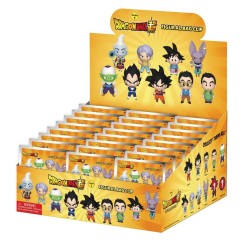 DRAGON BALL SUPER - Series 1 - 3D Foam Bag Clip (Display 24 Pcs) 