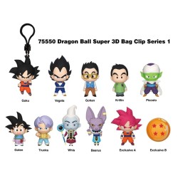DRAGON BALL SUPER - Series 1 - 3D Foam Bag Clip (Display 24 Pcs)  2
