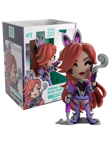 LEAGUE OF LEGENDS - Anima Squad Miss Fortune - Figurine Youtooz 13cm 