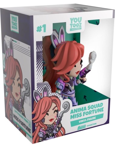 LEAGUE OF LEGENDS - Anima Squad Miss Fortune - Figurine Youtooz 13cm 