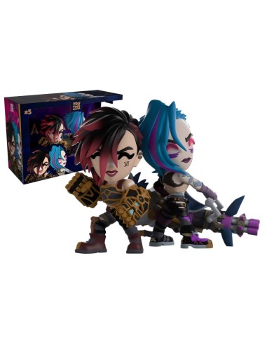 ARCANE - Vi et Jinx - Figurine Youtooz 11cm 