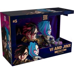 ARCANE - Vi et Jinx - Figurine Youtooz 11cm  2