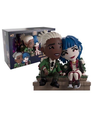 ARCANE - Ekko et Powder - Figurine Youtooz 11.7cm 