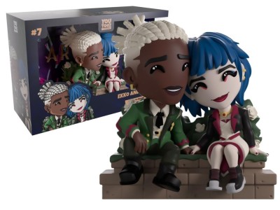 ARCANE - Ekko et Powder - Figurine Youtooz 11.7cm 
