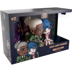 ARCANE - Ekko et Powder - Figurine Youtooz 11.7cm  2