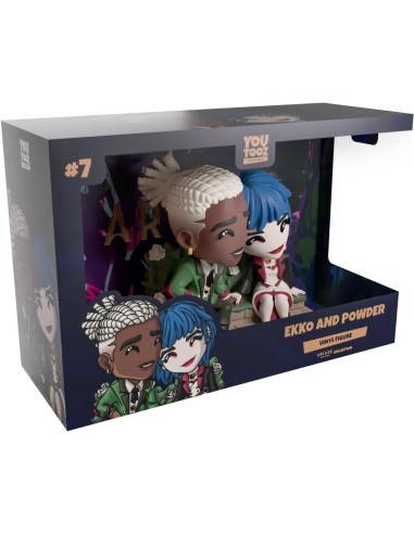 ARCANE - Ekko et Powder - Figurine Youtooz 11.7cm 