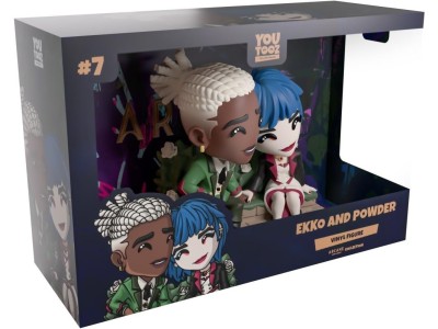 ARCANE - Ekko et Powder - Figurine Youtooz 11.7cm 
