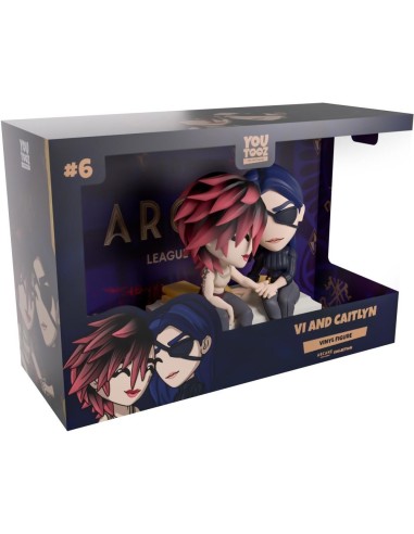 ARCANE - Vi et Caitlyn - Figurine Youtooz 11cm 