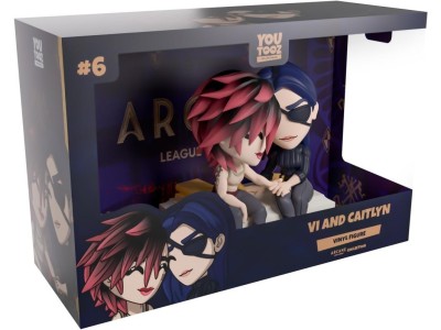 ARCANE - Vi et Caitlyn - Figurine Youtooz 11cm 