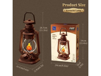PANTASY - Lampe au Kérosène - Bloc de Construction 379 pcs 