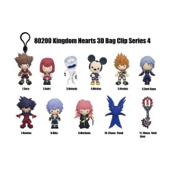 KINGDOM HEARTS - Series 4 - 3D Foam Bag Clip (Display 24 Pcs)  2