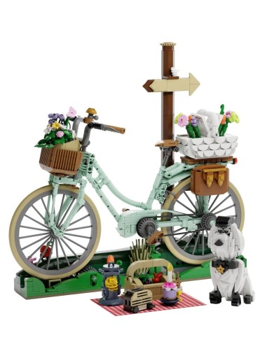 PANTASY - Pique-nique printanier à vélo -Bloc de Construction 1079 pcs 