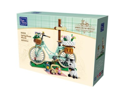 PANTASY - Pique-nique printanier à vélo -Bloc de Construction 1079 pcs 
