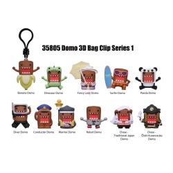 DOMO-KUN - Series 1 - 3D Foam Bag Clip (Display 24 Pcs)  2