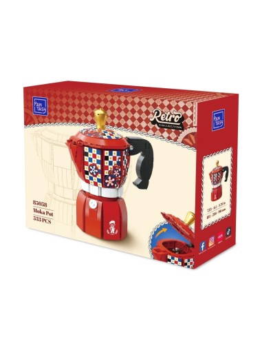 PANTASY - Cafetière Moka - Bloc de Construction 533 pcs 