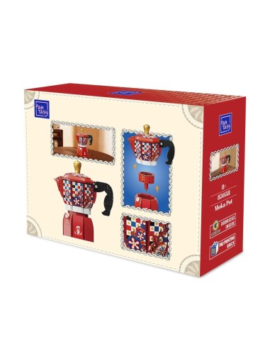 PANTASY - Cafetière Moka - Bloc de Construction 533 pcs 