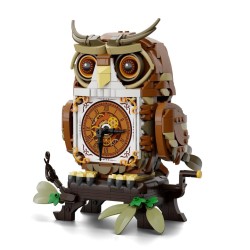 PANTASY - Horloge hibou - Bloc de Construction 897 pcs 
