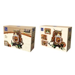 PANTASY - Horloge hibou - Bloc de Construction 897 pcs  2
