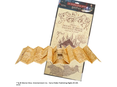 HARRY POTTER - Carte du Maraudeur 