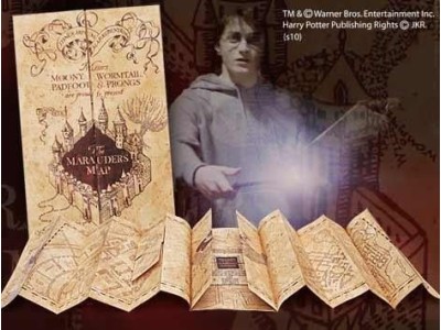 HARRY POTTER - Carte du Maraudeur 