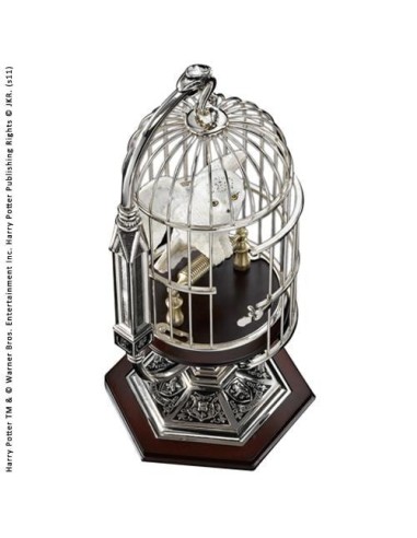HARRY POTTER - Hedwige Miniature en Cage - 25cm 