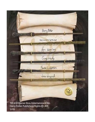 HARRY POTTER - Collection de Baguettes de L'armée de Dumbledore 