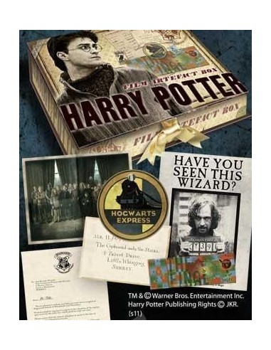 HARRY POTTER - Boite d'artefacts Harry Potter (UK) 
