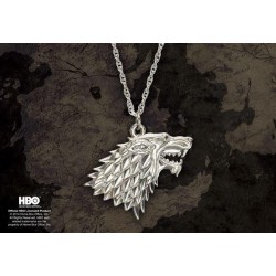 GAME OF THRONES - Pendentif Stark - Silver Edition  2