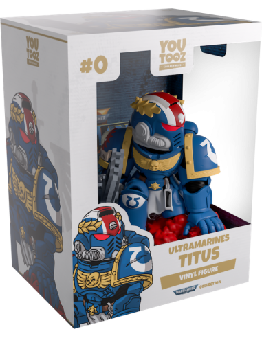 SPACE MARINE 2 - Ultramarines Titus - Figurine Youtooz 10cm 