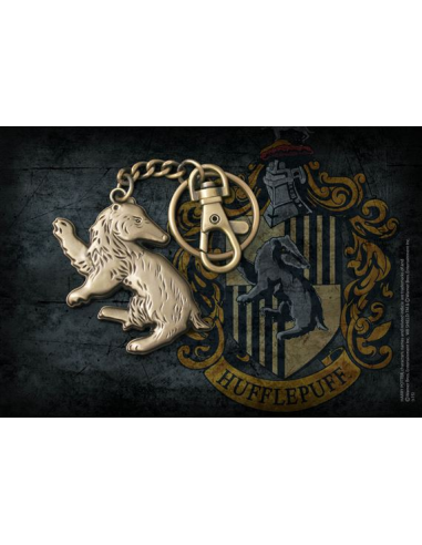 HARRY POTTER - Porte-Clés Blaireau de Poufsouffle 