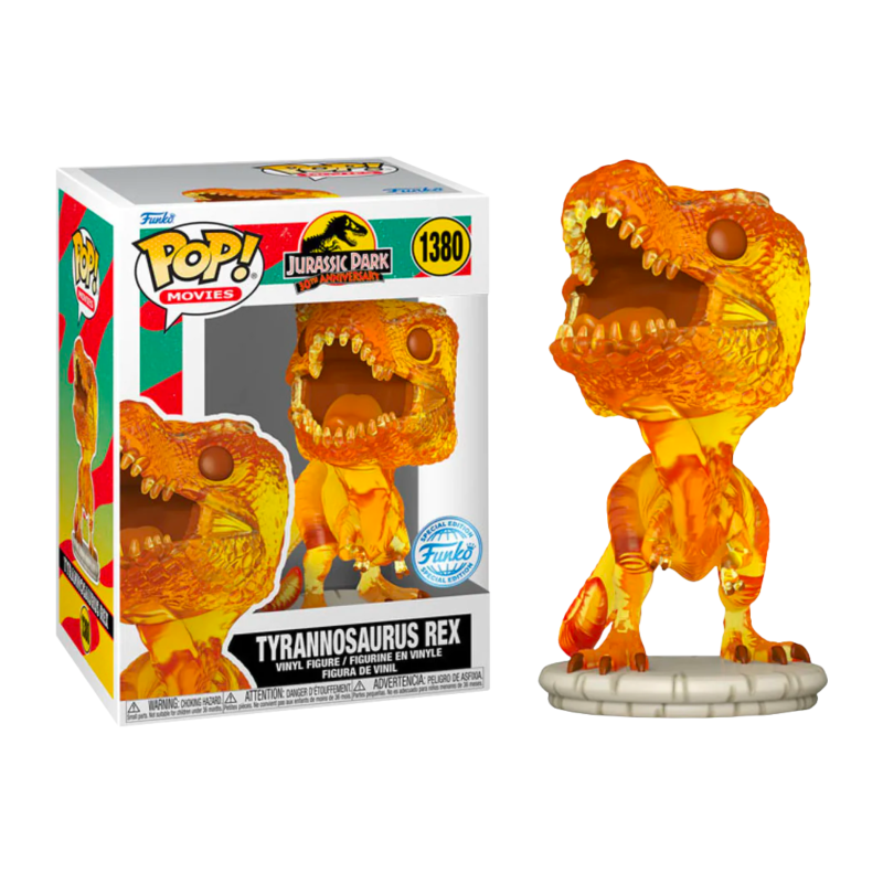 JURASSIC PARK - POP Movies NÂ° 1380 - Amber Trex (TRL)