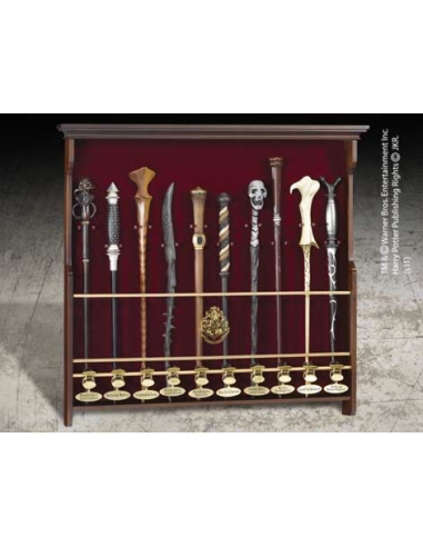 HARRY POTTER - Présentoir 10 Baguettes 