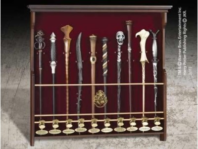 HARRY POTTER - Présentoir 10 Baguettes 