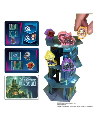 FINAL FANTASY VII - Ascend The Shinra Tower - Jeux de plateau 