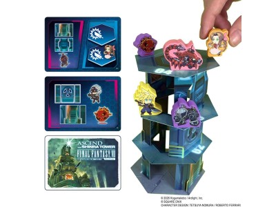 FINAL FANTASY VII - Ascend The Shinra Tower - Jeux de plateau 