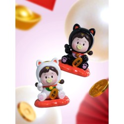 FANCY UP - Hanamaki Fortune Cat Series BLIND BOX (8pcs) - 8cm  2