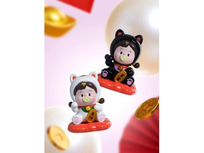 FANCY UP - Hanamaki Fortune Cat Series BLIND BOX (8pcs) - 8cm 