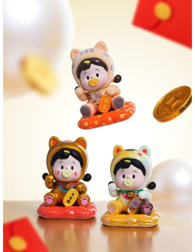 FANCY UP - Hanamaki Fortune Cat Series BLIND BOX (8pcs) - 8cm 