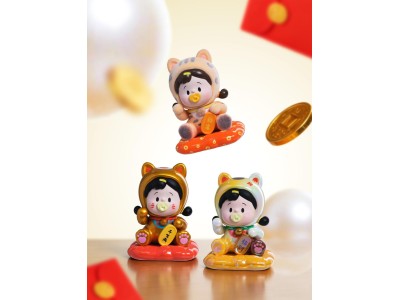 FANCY UP - Hanamaki Fortune Cat Series BLIND BOX (8pcs) - 8cm 