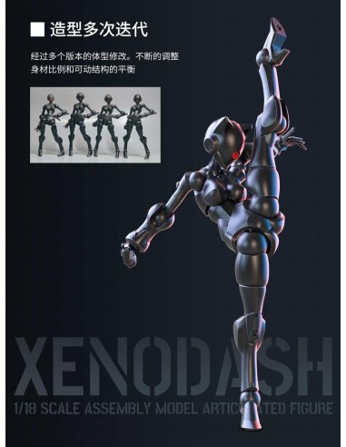 SHEIK MAINLAND - Xenodash (Noir) - Model Kit 1/18 