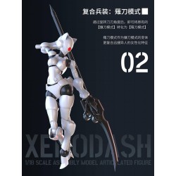 SHEIK MAINLAND - Xenodash (Blanc) - Model Kit 1/18  2