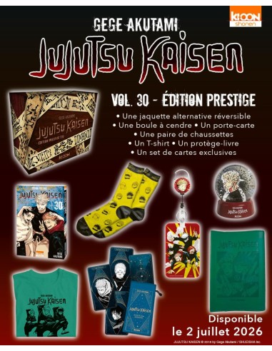 JUJUTSU KAISEN - Tome 30 - EDITION PRESTIGE 