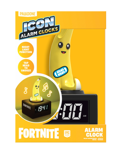 FORTNITE - Peely - Réveil 16.5cm 