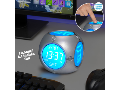 FORTNITE - Port-a-fort - Réveil Lumineux Icon 10.5cm 