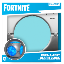 FORTNITE - Port-a-fort - Réveil Lumineux Icon 10.5cm  2