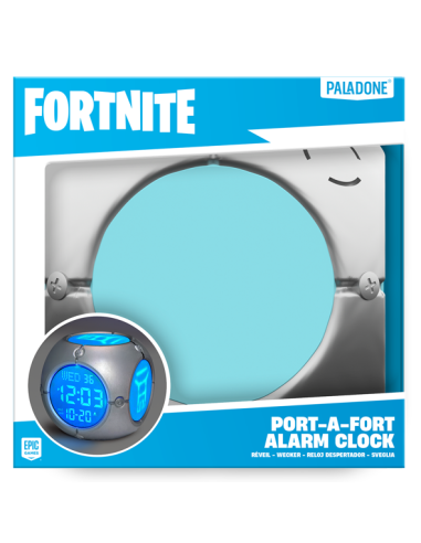 FORTNITE - Port-a-fort - Réveil Lumineux Icon 10.5cm 